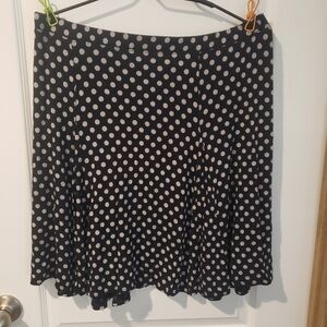 Polka dot skirt